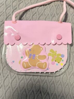 Sanrio Tweedle Dee Bear purse stationery Vintage 80’s/90’s